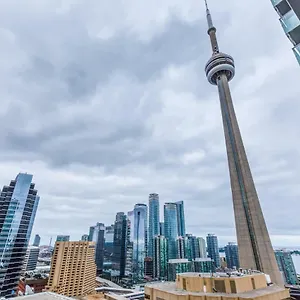 Chol Furnished Heart Of Downtown Toronto, 2 Beds, Free Parking, Cn Tower View Canada